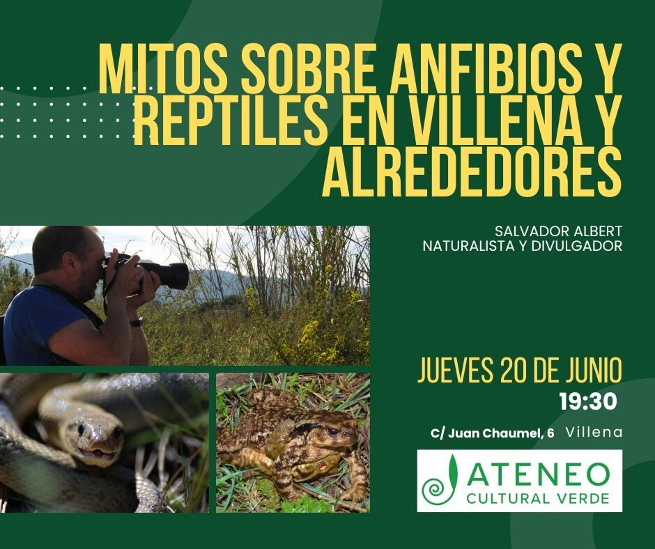 Cartel de la charla coloquio