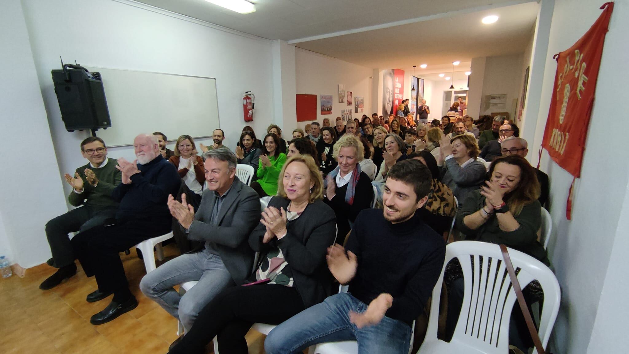 Asamblea del PSPV-PSOE en Xàbia.