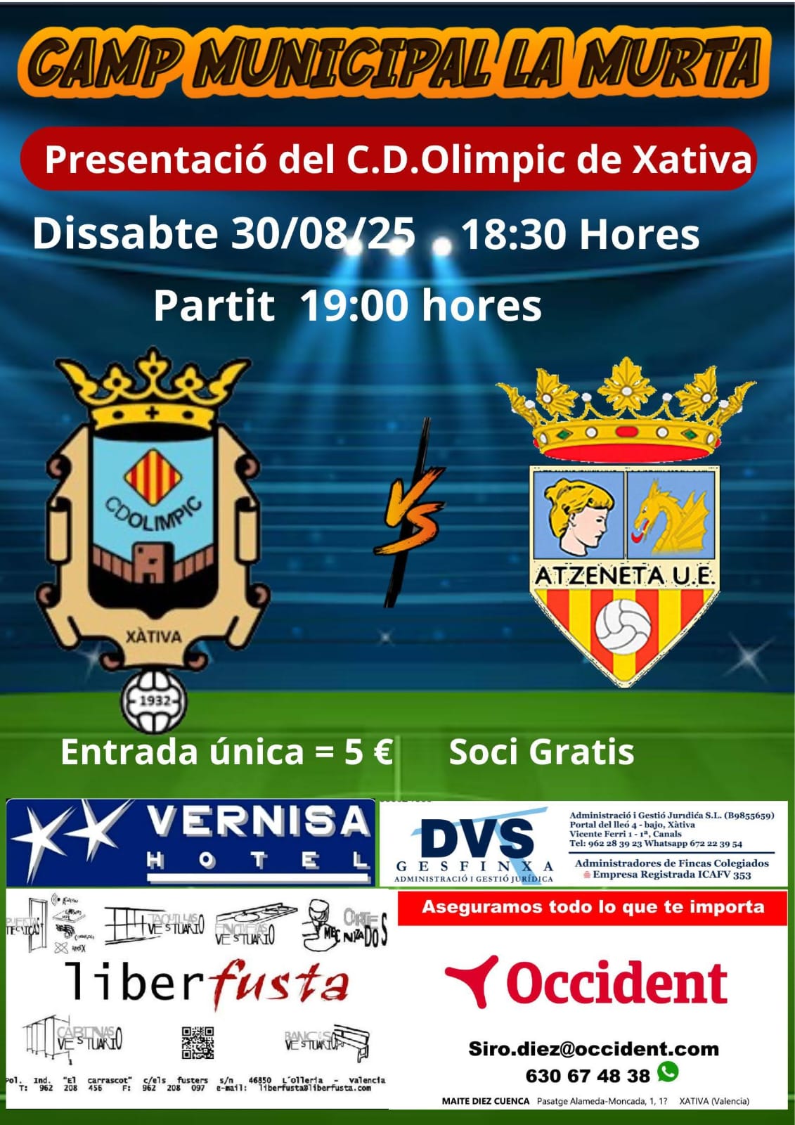 Presentación del CD Olímpic