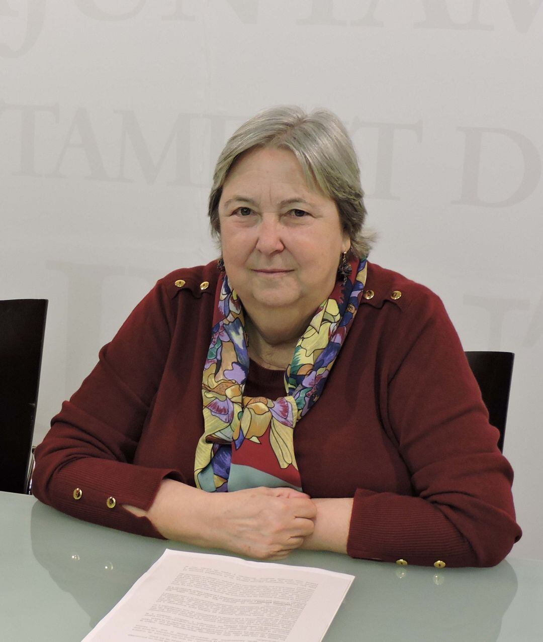 Elisabet Cardona, concejala del Mayor.