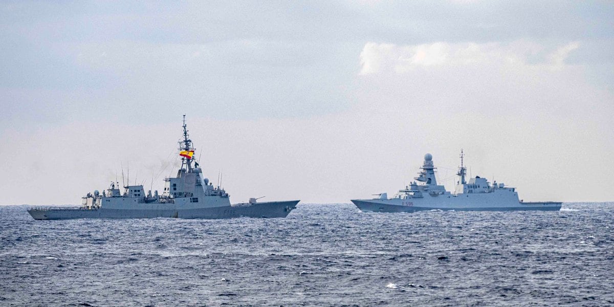 La fragata Cristóbal Colón