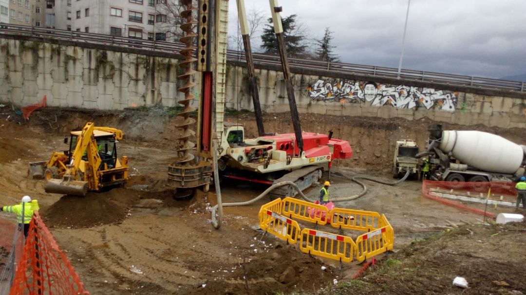 Obras de la Estación Intermodal de Vigo