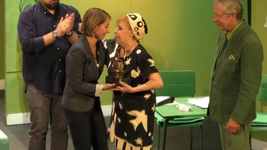 María Luisa Merlo recibe el premio de teatro &#039;Antero Guardia&#039;