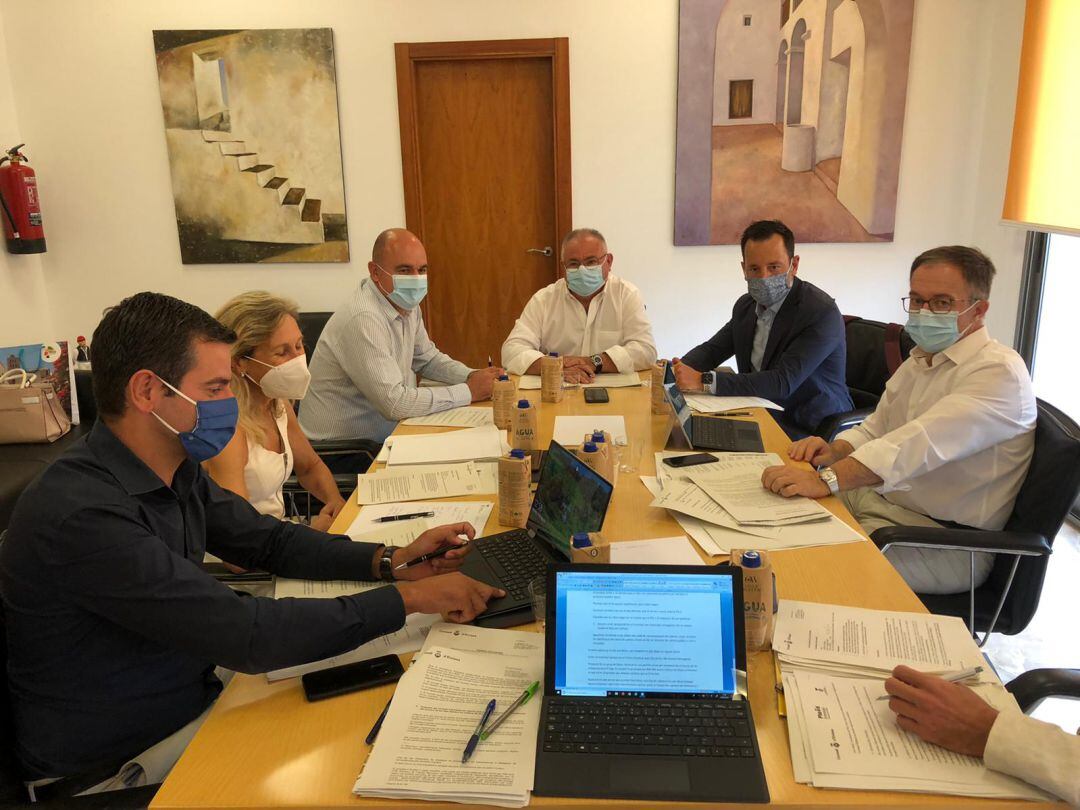 Imagen del consell de alcaldes de Ibiza