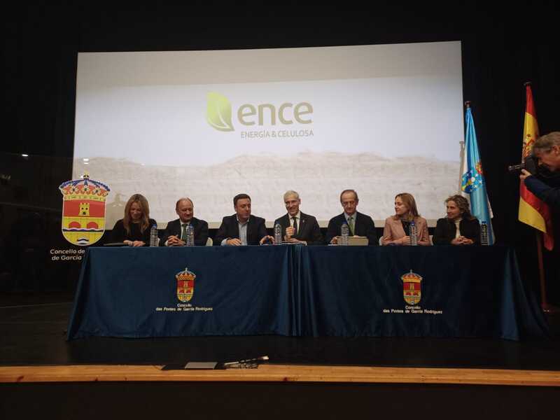 La compañía ha presentado este jueves su proyecto en la localidad (foto: Ence)