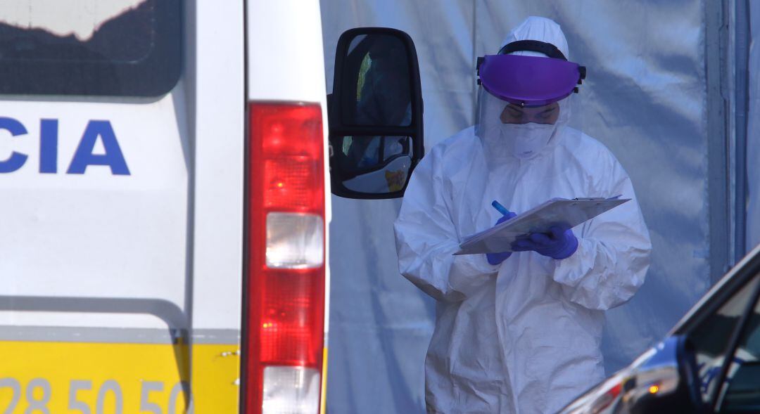 Foto en uno de los hospitales de la comunidad