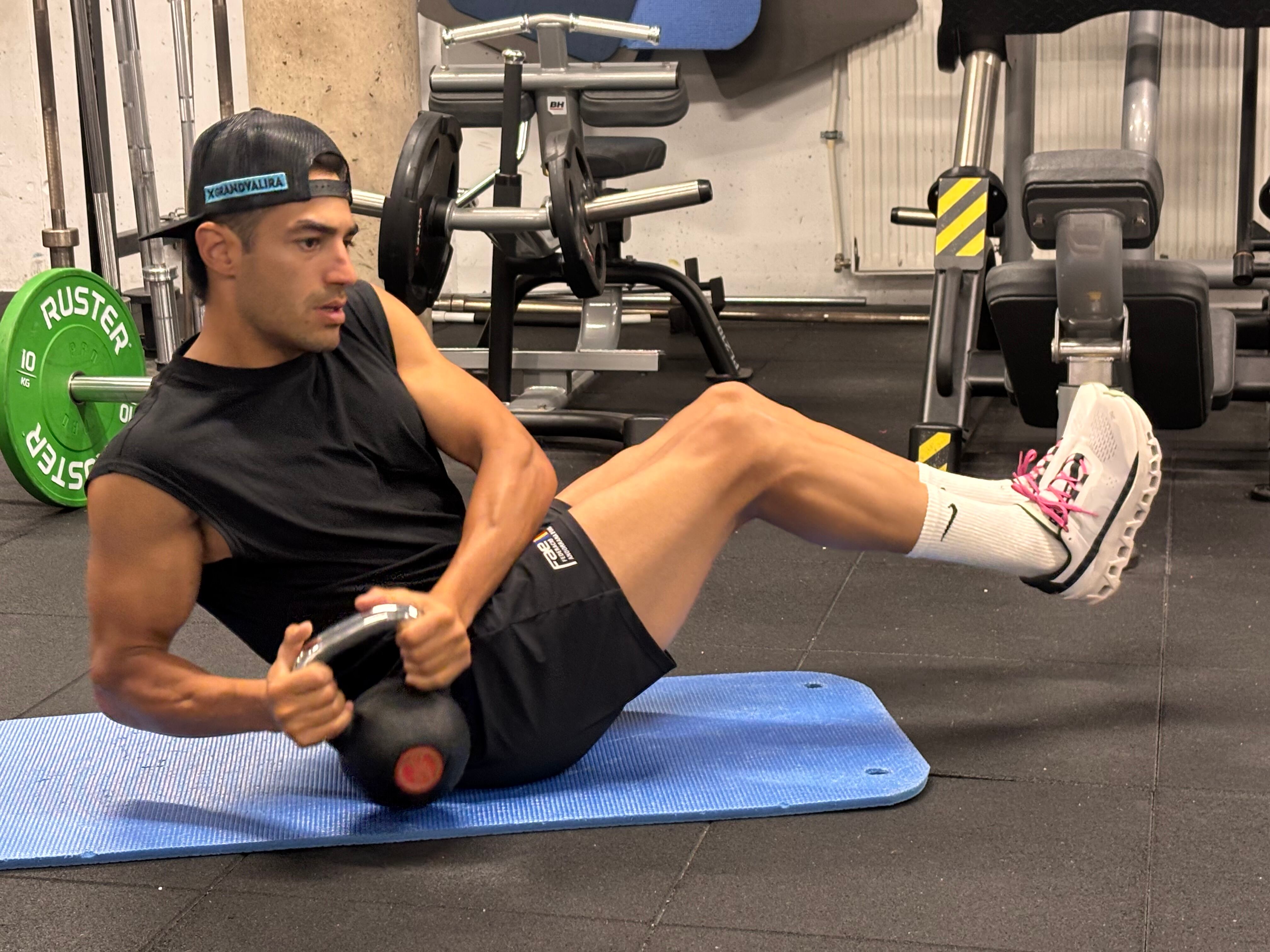 Joan Verdú al Centre de tecnificació d'Ordino.