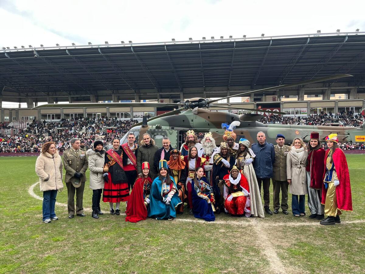 GALERÍA: Llegada de Los Reyes Magos a Las Gaunas en Logroño
