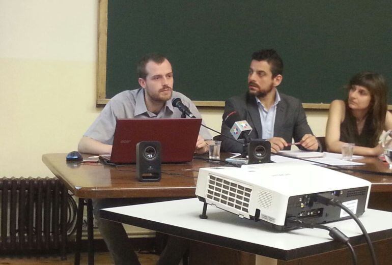 Pablo Padilla ha presentado el programa económico de Podemos a la Comunidad