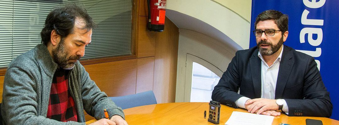 Rueda de prensa del portavoz del grupo municipal del Partido Popular, Roberto Rodríguez