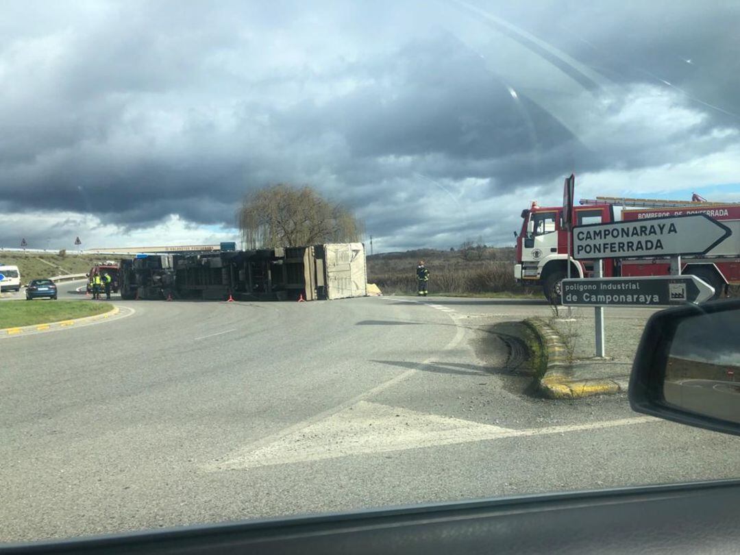 Accidente en Camponaraya