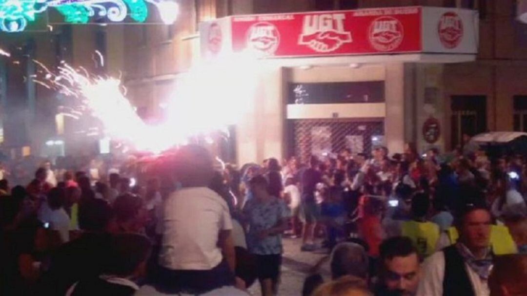 Los toros de fuego es una de las actividades que organiza Tierra Aranda en relación con este tipo de festejos