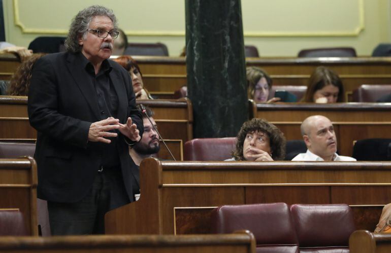 El portavoz de ERC en el Congreso, Joan Tardà.