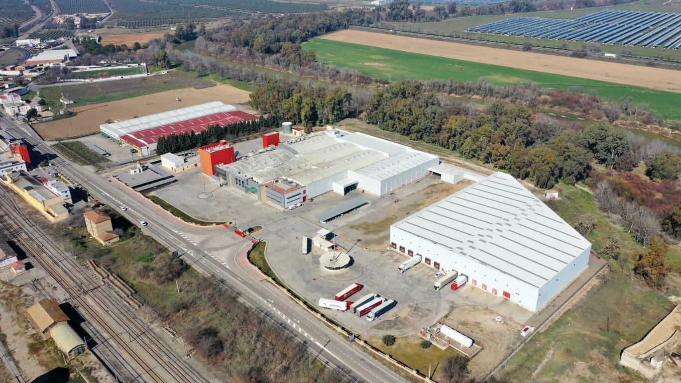 Planta de producción de pasta seca de el Grupo Gallo en El Carpio, Córdoba