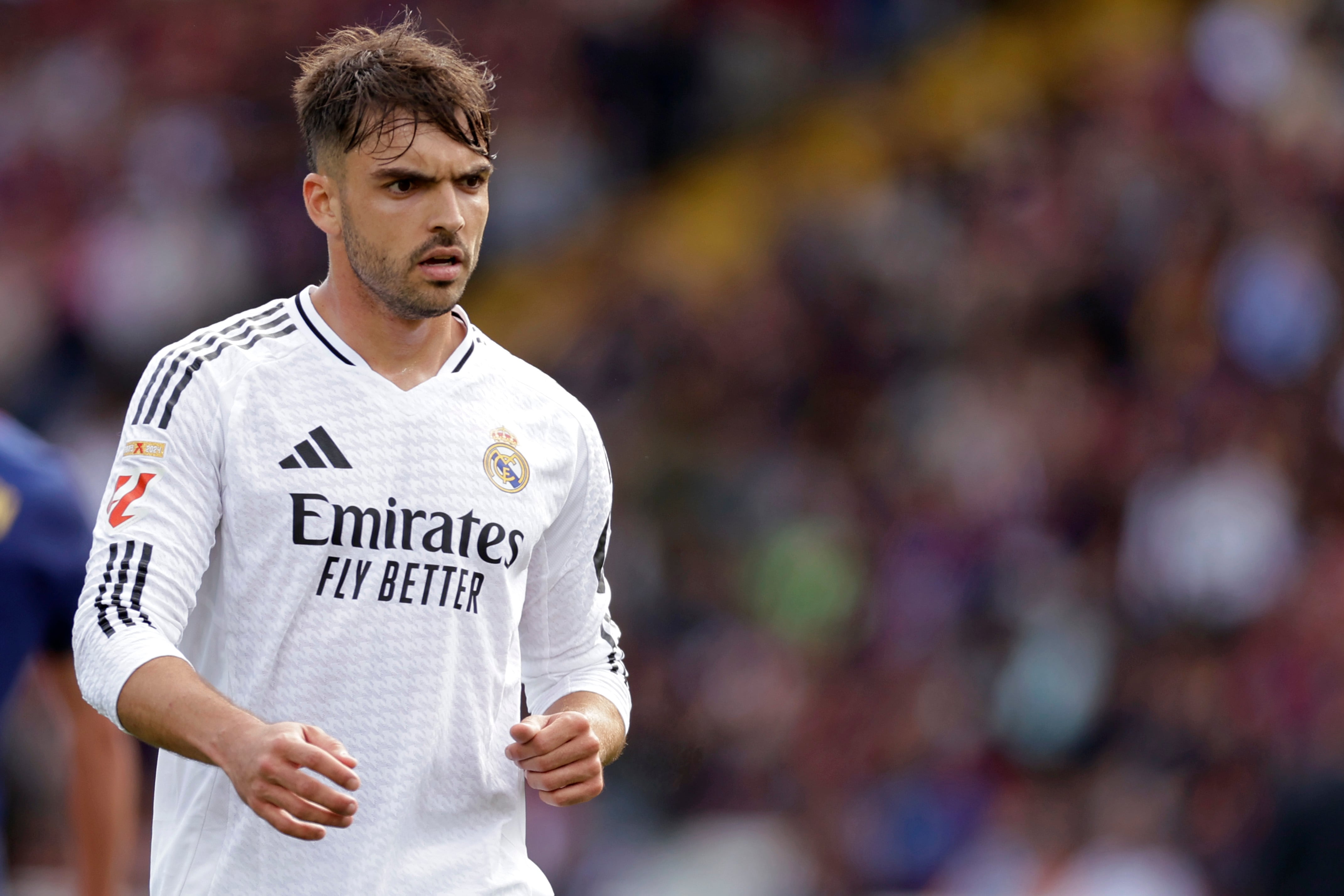 Imagen de archivo de Raúl Asencio en un partido con el Real Madrid