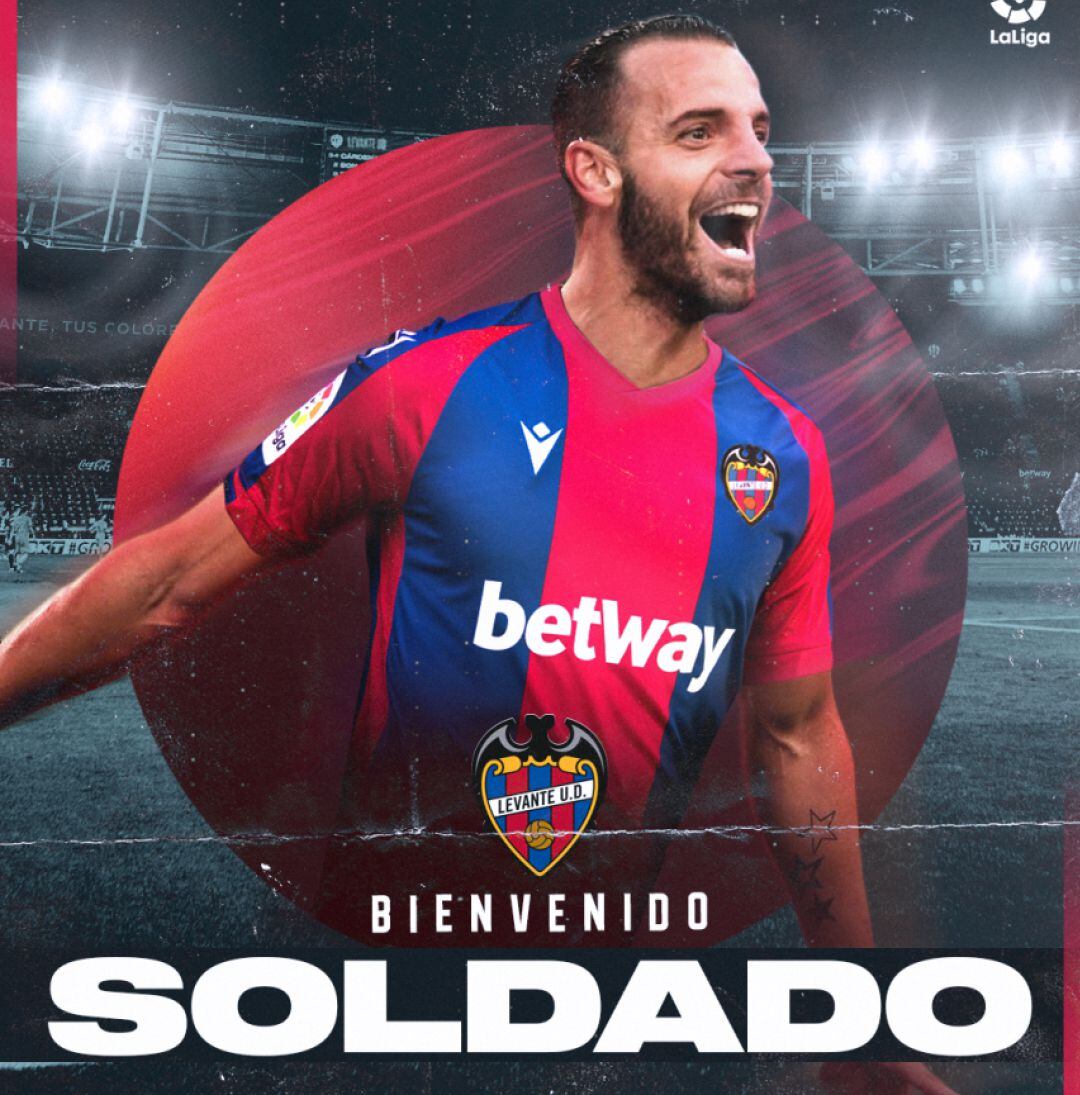 Oficial: Soldado, al Levante.