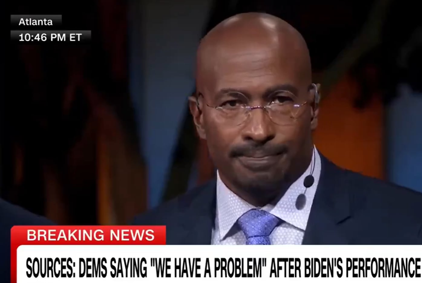 Van Jones durante su intervención.