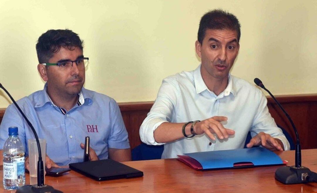 Concejales del PP en el Ayuntamiento de San Bartolomé.