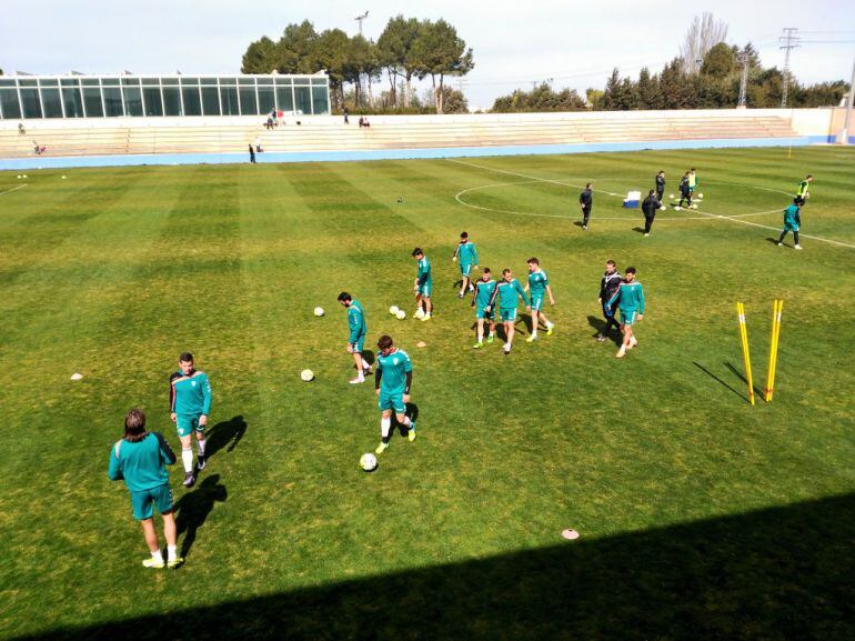 Los jugadores del Alba han vuelto este mismo lunes a los entrenamientos