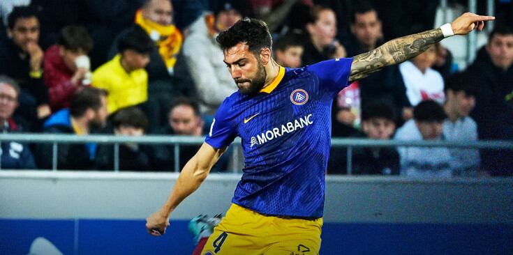 Alex Pastor con la camiseta del FC Andorra/ FC ANDORRA