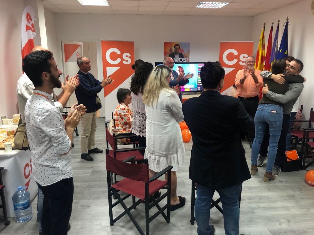 Imagen de archivo de dirigentes de Ciudadanos Ibiza