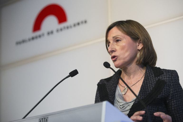 La presidenta del Parlament, Carme Forcadell.