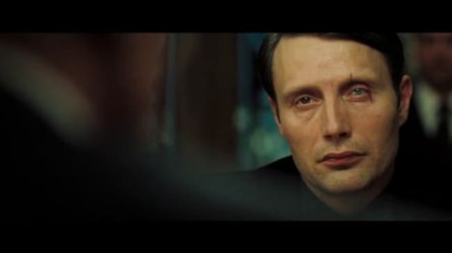 Mads Mikkelsen como Le Chiffre en 'Casino Royale'