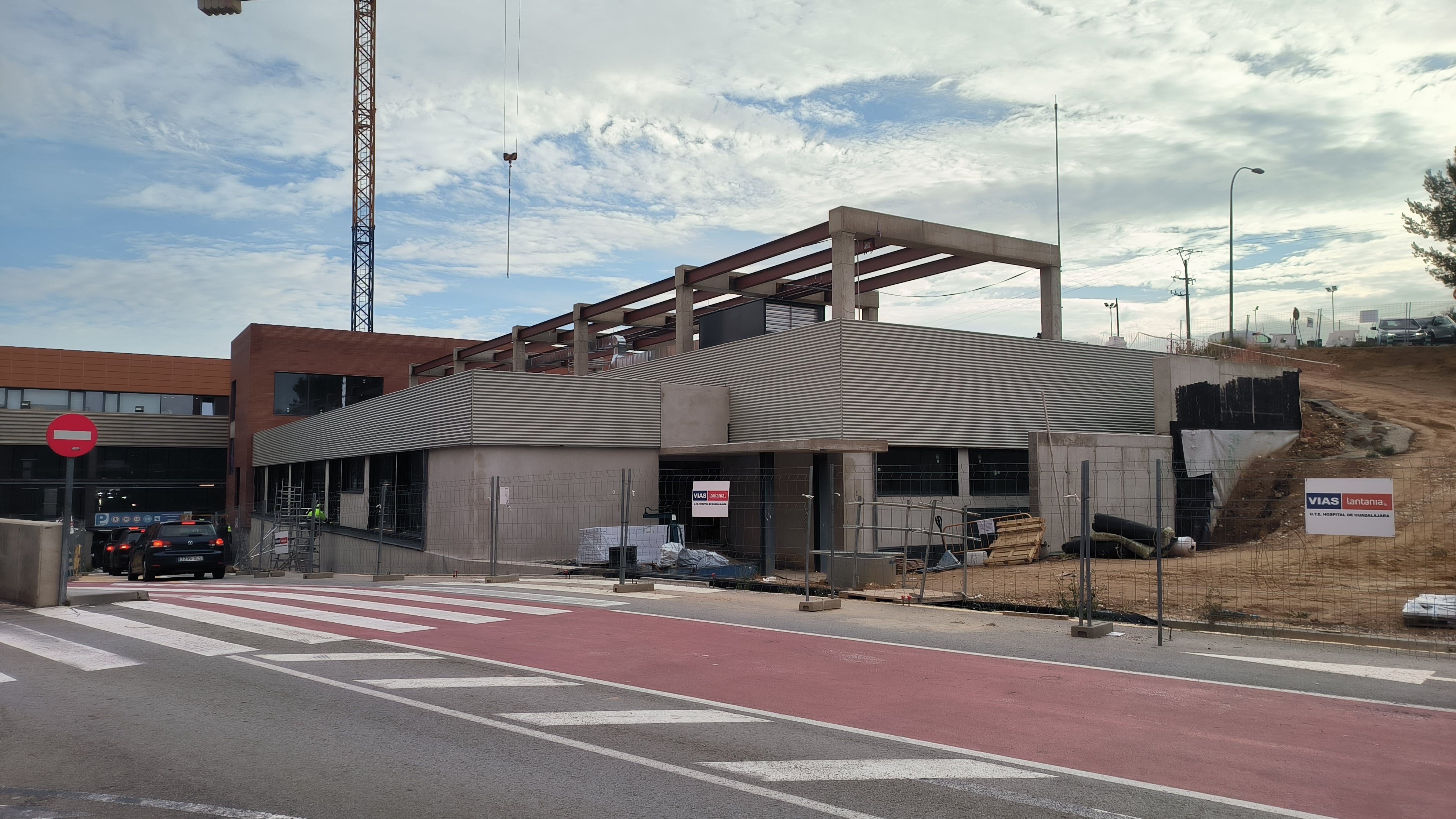 Edificio radioterapia oncológica del Hospital de Guadalajara