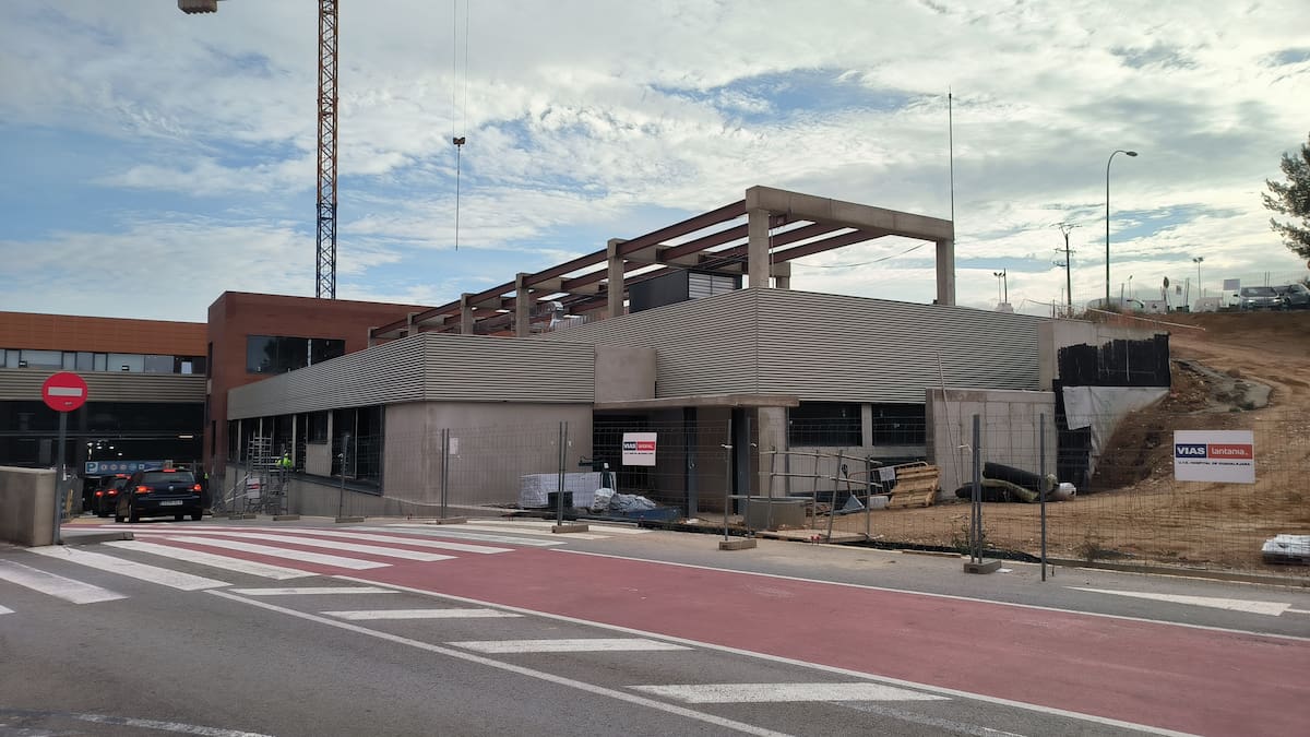 En enero terminan las obras del edificio de Radioterapia Oncológica de Guadalajara