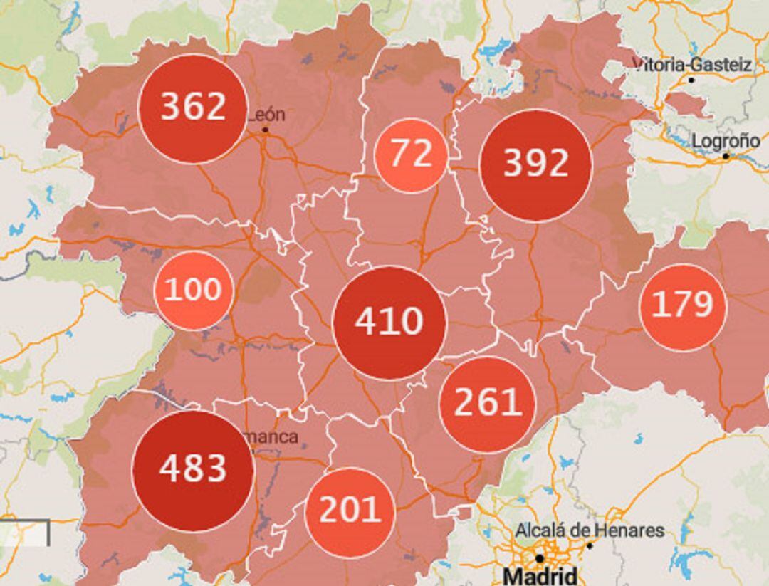 En las últimas 24 horas segovia alcanza los 261 casos positivos