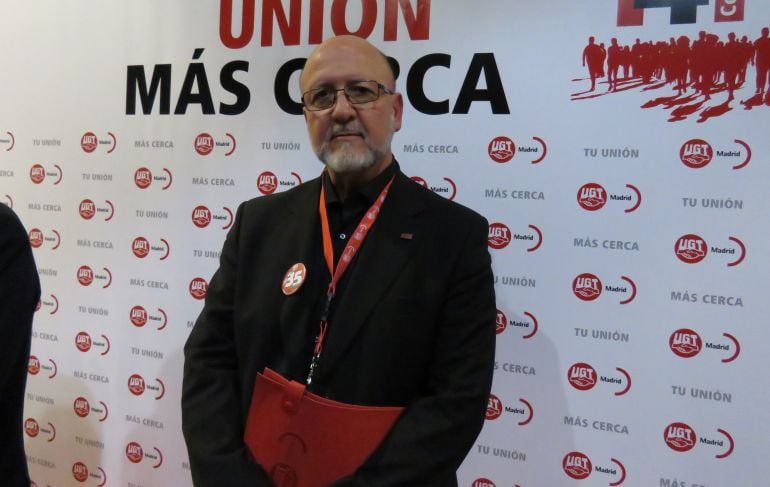 El nuevo secretario general de UGT Madrid, Luis Miguel López Reíllo 