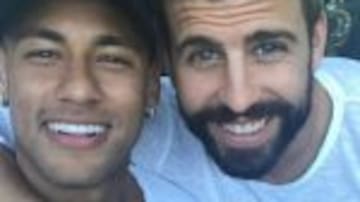 Neymar se la devuelve a Gerard Piqué: "Se queda