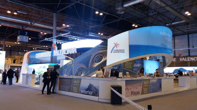 Stand de la Comunitat Valenciana en Fitur