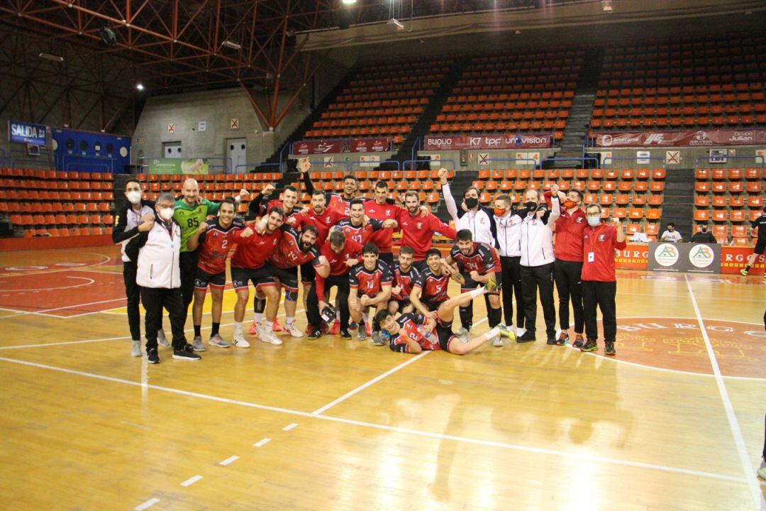 Plantilla del Club Balonmano Burgos