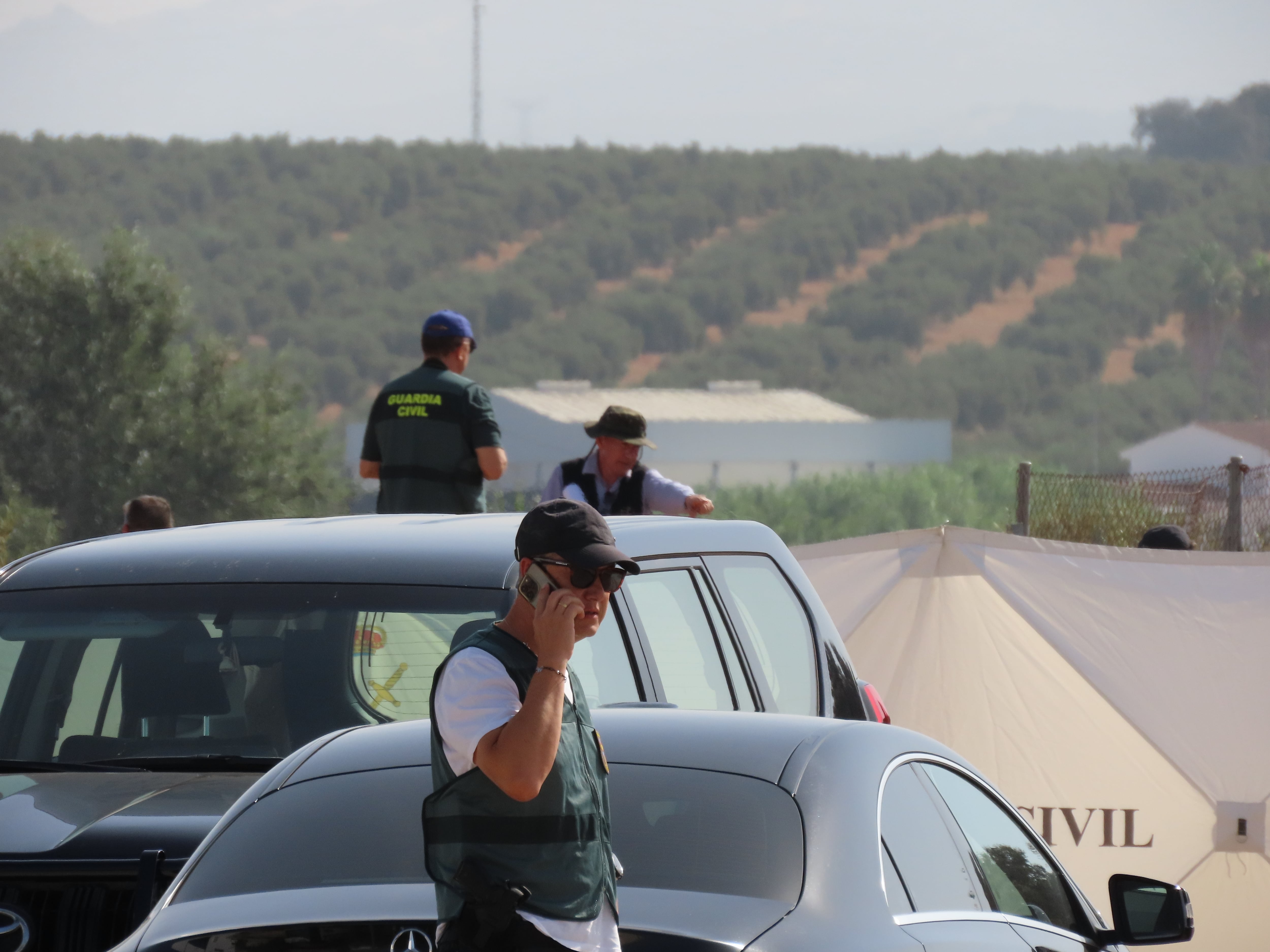 Operativo de la Policía Judicial de la Guardia Civil para localizar a Ángeles Zurera