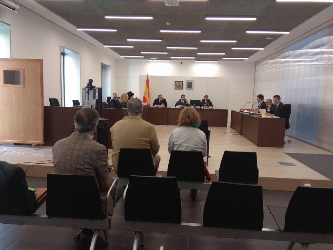 Imagen del juicio celebrado en la Audiencia de Palencia