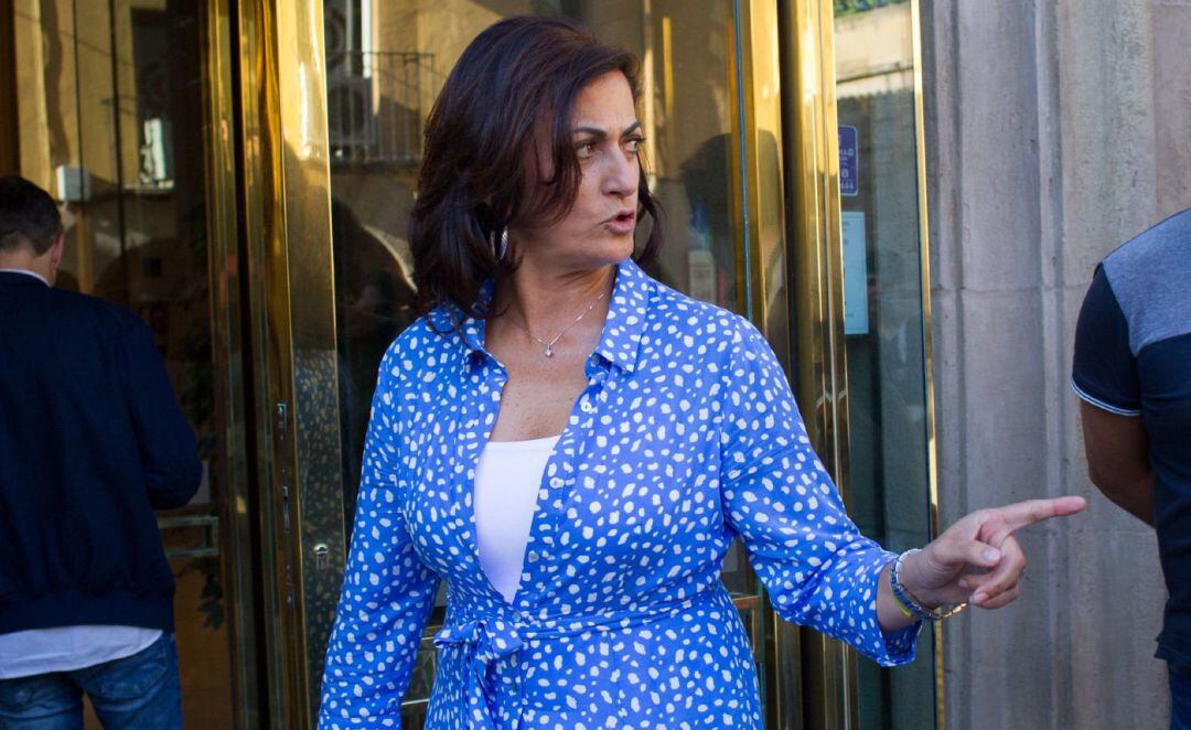 La candidata socialista, Concha Andreu