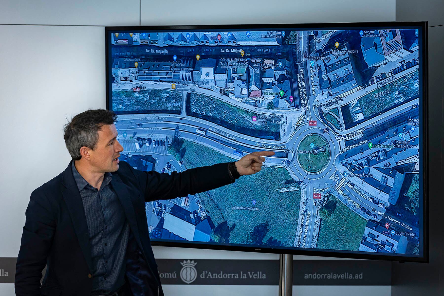 Els tres projectes que ha anunciat el còsol major, David Astrié costaran uns 280.000 euros