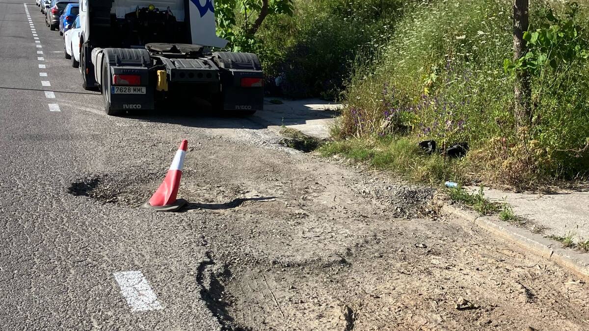 Los transportistas y empresarios del Cortijo Real denuncian el deterioro de la zona