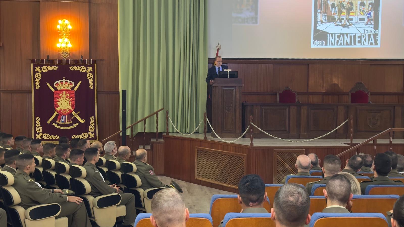 Inauguración de la exposición temporal &#039;La Infantería en Viñetas&#039; en la Academia de Infantería