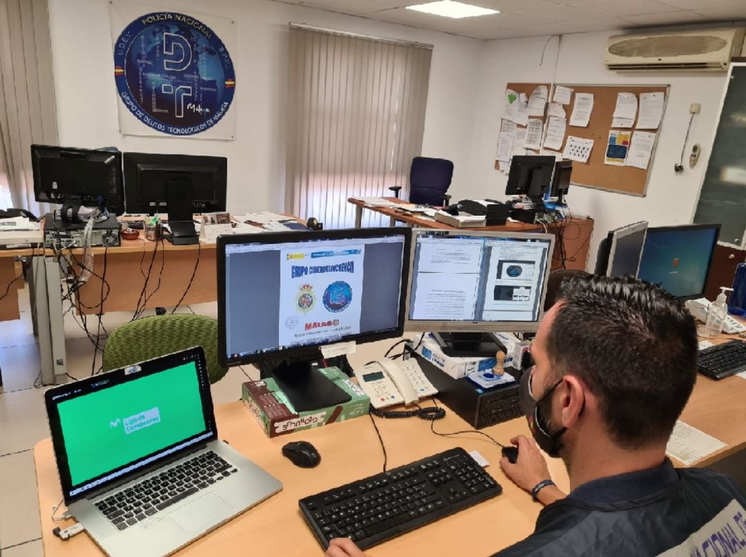 Grupo de Ciberdelincuencia de la Comisaría de Málaga 