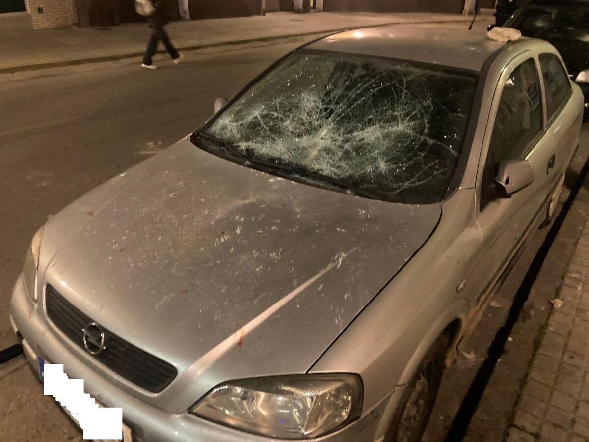 Una detenida en Huesca por dañar vehículos la pasada madrugada