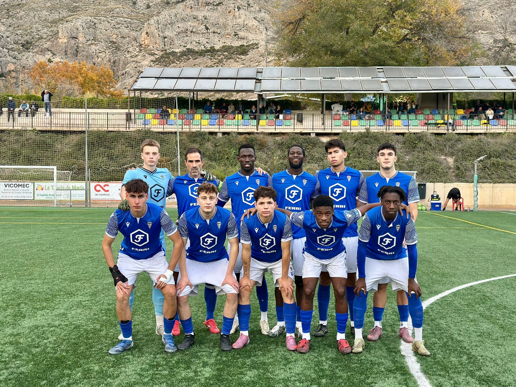 El Villena CF en el Luiche