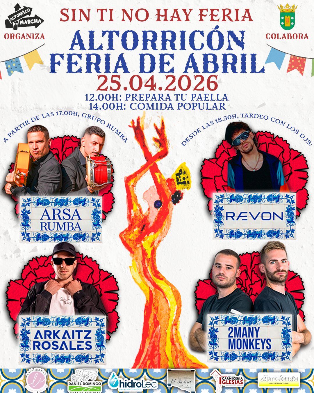 Cartel Feria de Abril 2026 Altorricón