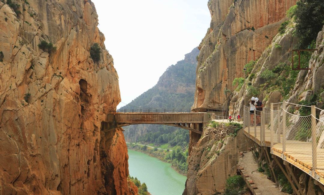 Imagen del Caminito del Rey de Málaga