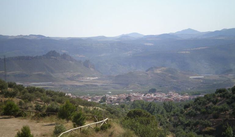 Vista panorámica de Huesa