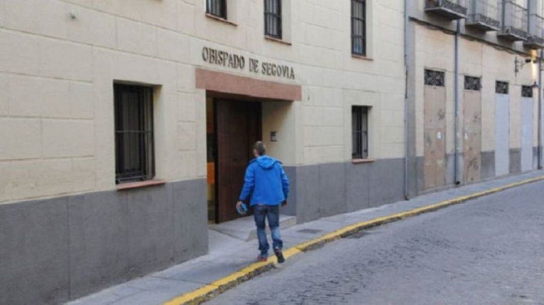 Fachada del Obispado de Segovia 