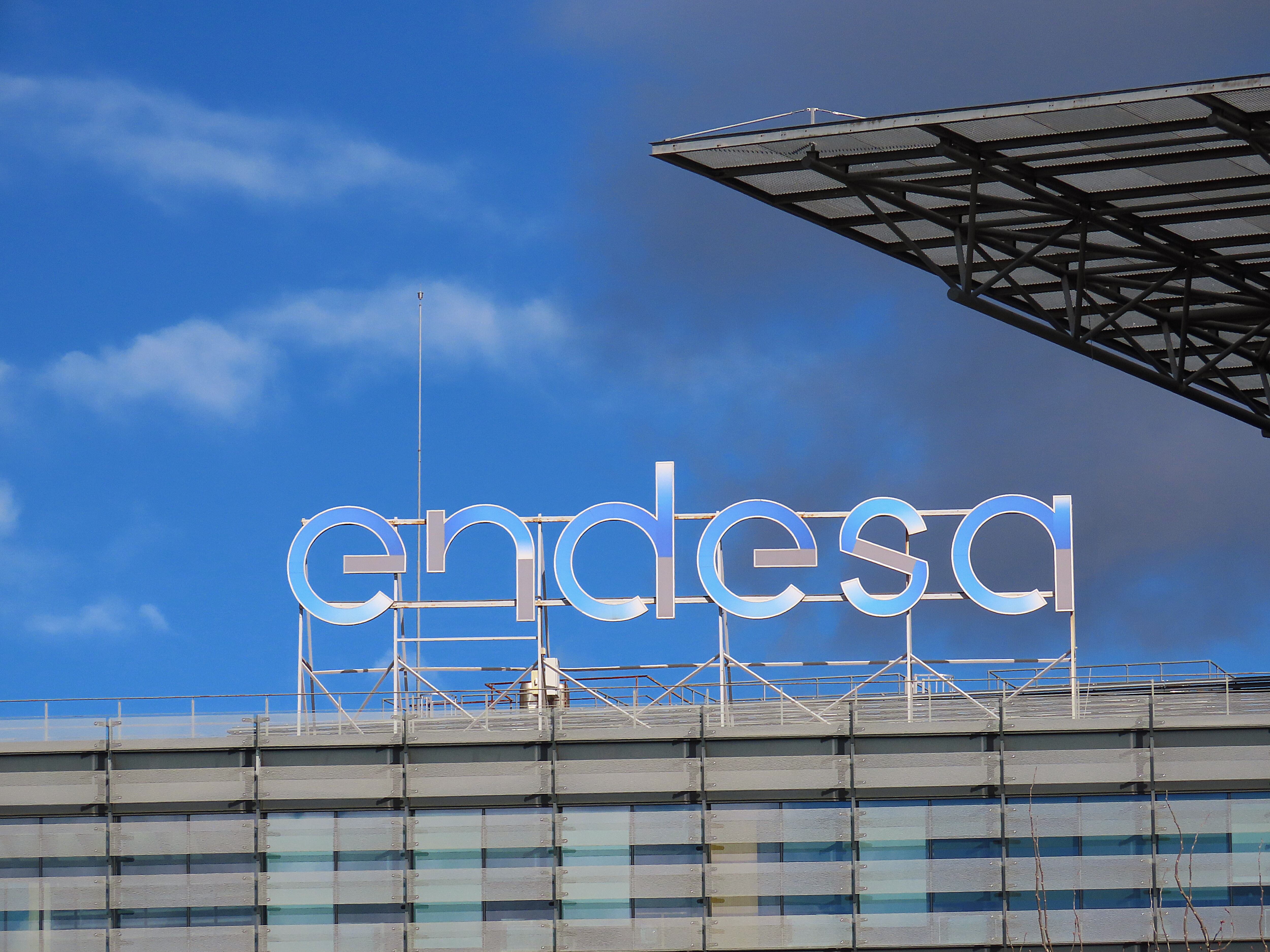 MADRID, SPAIN - JANUARY 2025: Corporate headquarters of Endesa, the leading company in the Spanish electricity sector on 28 January, 2025 in Madrid, Spain. (Photo by Cristina Arias/Cover/Getty Images)