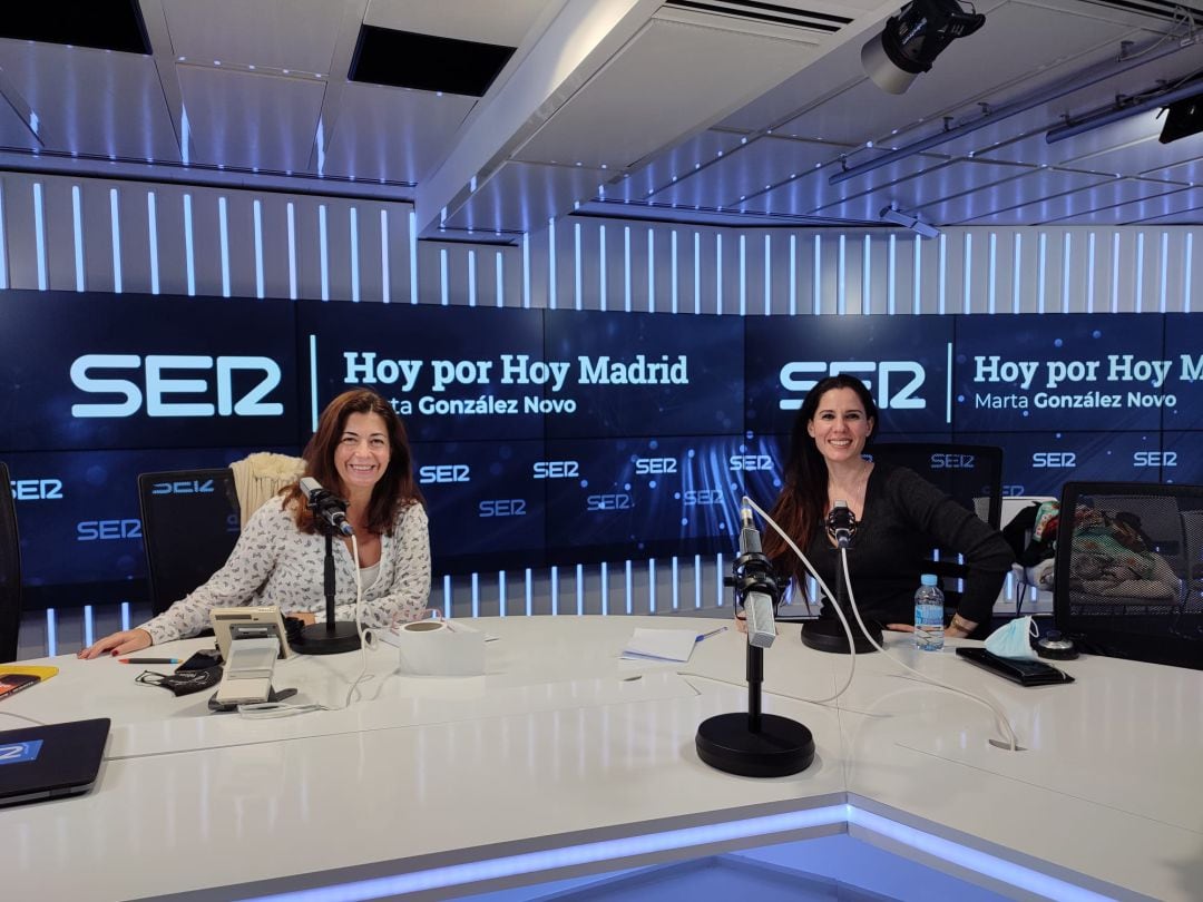 Diana Navarro en los estudios de Hoy por Hoy Madrid