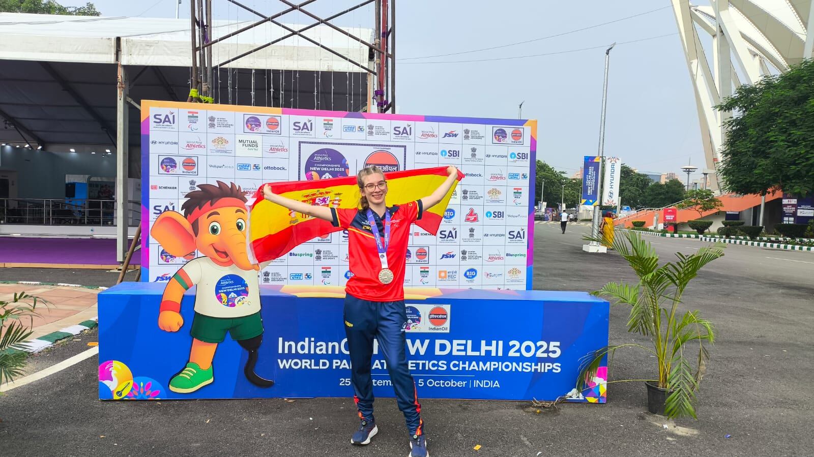 Judith Tortosa en el último Mundial